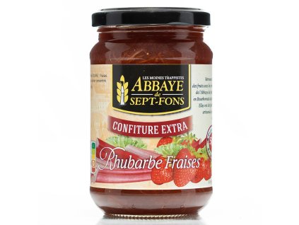 confiture rhubarbe fraise
