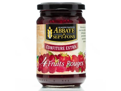 confiture quatre fruits rouges extra