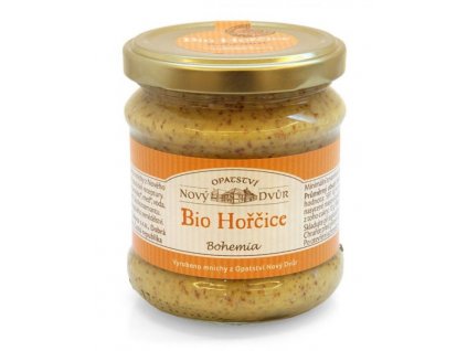 Bio-Senf Bohemia mit Traubensaft