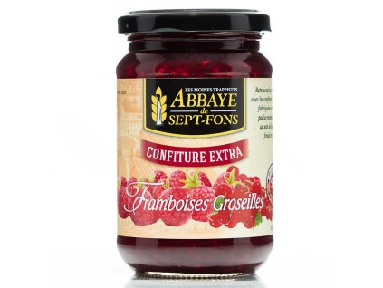 confiture framboises groseilles
