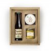 Geschenkbox - Senf, Pastete, Bier