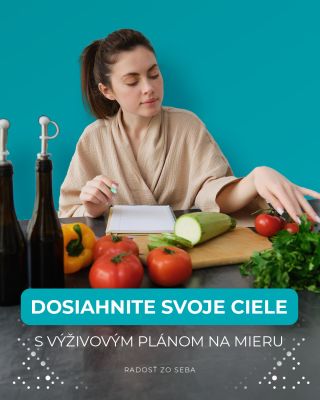 Ste pripravení na zmenu? Výživový plán na mieru Vám pomôže dosiahnuť vaše ciele rýchlejšie, efektívne a dlhodobo. 🎯...
