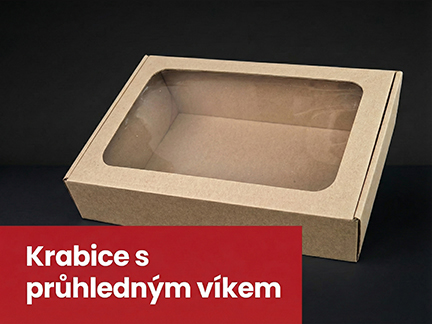 Krabice s průhledným víkem