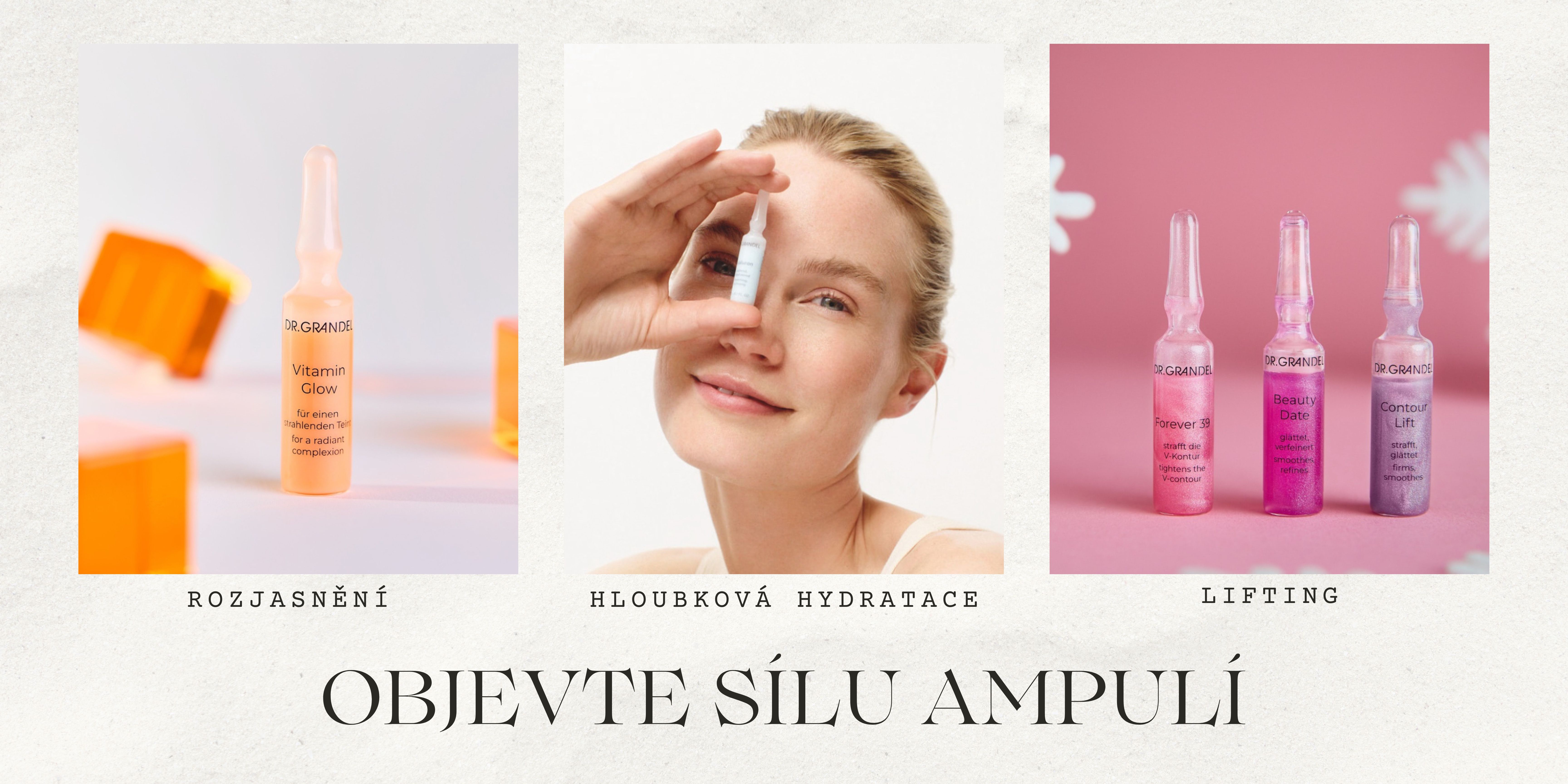 anti age ampule péče o pleť