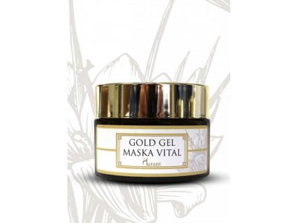 Tarani GOLD GEL MASKA VITAL - luxusní maska s 24 karátovým zlatem