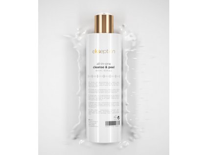 Čistící pleťové mléko ALL-IN-ONE cleanse & peel - 400ml