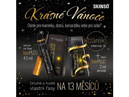 Sérum na řasy HairPLUS + dárek mini sérum 2 ml zdarma