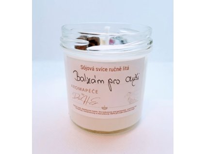 Aromaterapeutická ručně litá svíčka