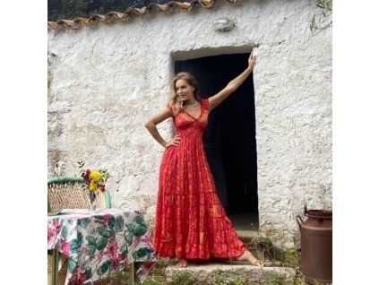 Sydney Dress Long - Dámské letní šaty
