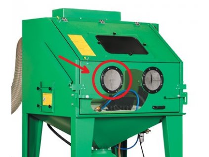 gumový průchod pro Kabinová pískovačka ECO