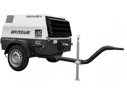 Mobile diesel air compressor Rotair MDVN 22 K