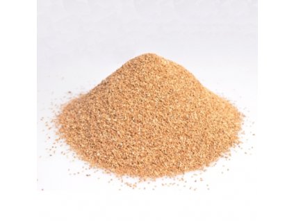 abrazivní materiál: drcené ořechové skořápky