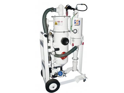 tryskací jednotka s odsáváním MINIBRS