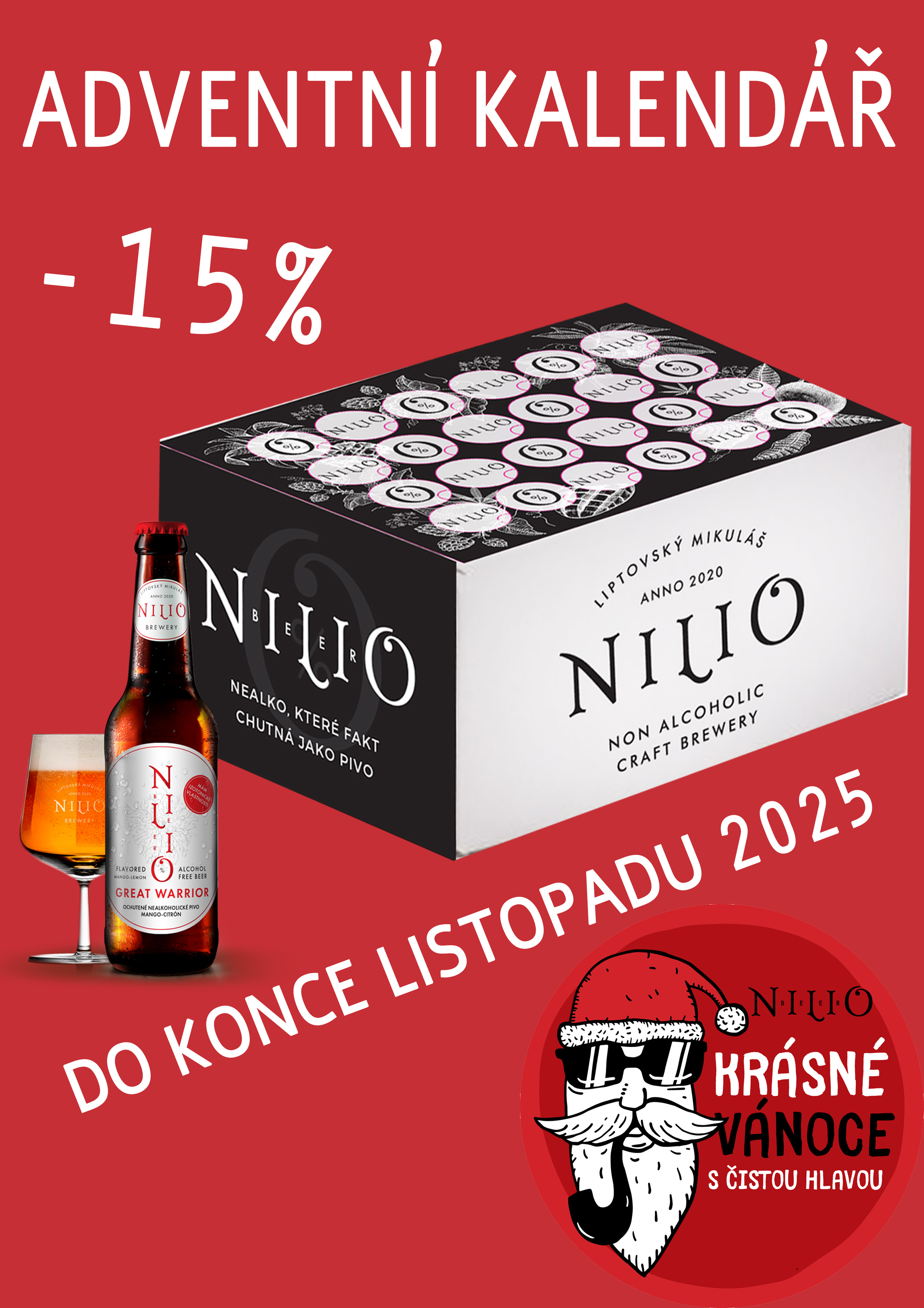 Adventní kalendář pro řidiče Nilio