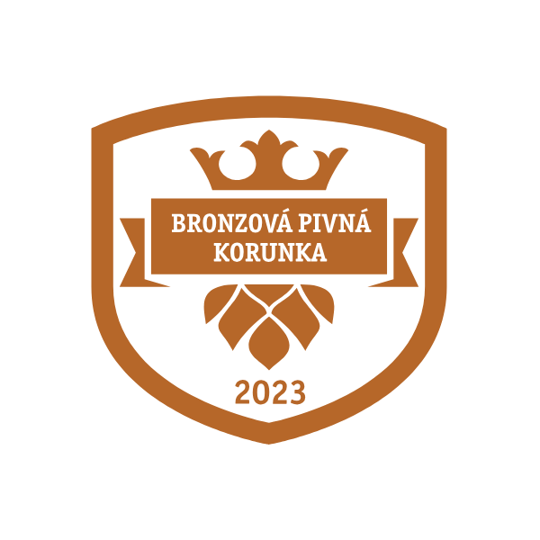 Bronzová pivní korunka