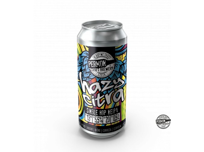Permon HAZY CITRA 3D Plechovka 05L