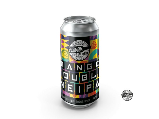 Permon MANGO DOUBLE NEIPA Plechovka 05L
