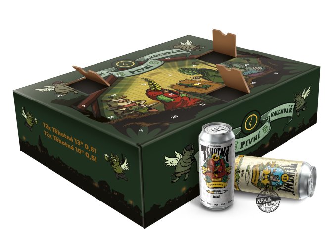 Permon TEHOTNA 3D Vizualizace ADVENTNÍ KRABICE 01C