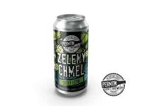 Permon ZELENY CHMEL 3D Vizualizace Plechovka 05L SHADOW