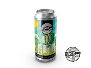 Permon IN HOPE WE TRUST IPA 3D Vizualizace Plech 05L Shadow