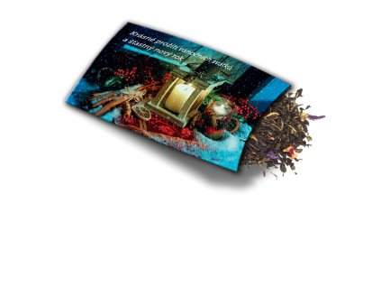 Přání s dárkem Vánoce svícen