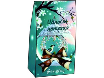 Dárková krabička malá Vánoční romance