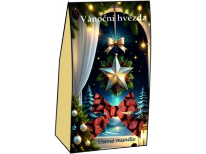 Dárková krabička malá Vánoční hvězda
