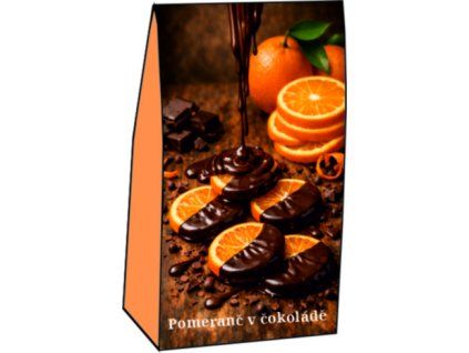 pomeranč v čoko