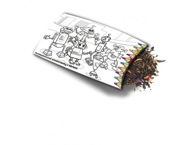 Přání s dárkem Roboti