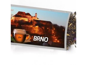 Pohled s dárkem Brno hrad