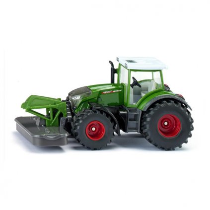 Traktor Fendt 942 Vario s předním sekacím nástavce