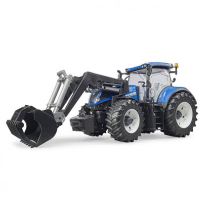 traktor New Holland T7.315 s čelním nakladačem