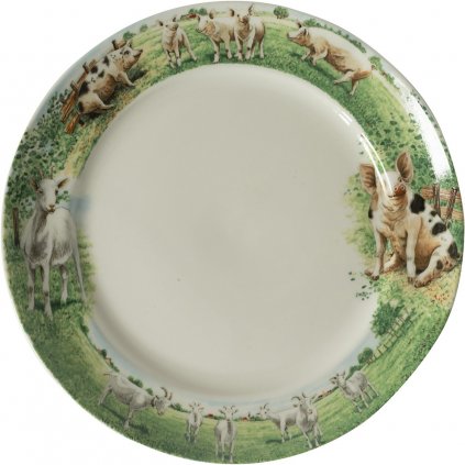 bord 25 cm geit varken