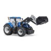 traktor New Holland T7.315 s čelním nakladačem