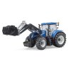 traktor New Holland T7.315 s čelním nakladačem