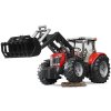 Traktor Massey Ferguson 7624 s čelním nakladačem