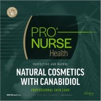 ProNurse catalogue of natural cosmetics with canabidiol