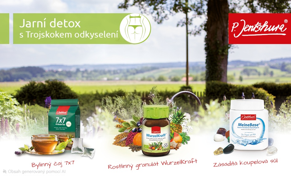 Trojskok odkyselení k detoxikaci těla