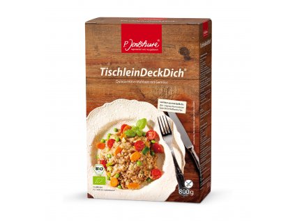 P. Jentschura TischleinDeckDich rychlá, bezlepková, BIO večeře 800 g / 16 porcí