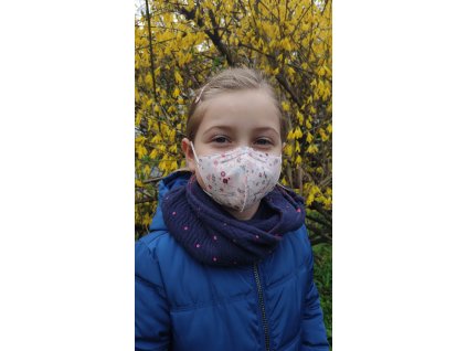 Balerina Respirátor FFP2 dětský S - veverka 4 kusy