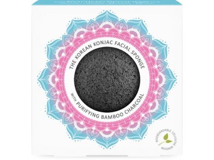 SR22 Mandala Bamboo Charcoal Konjac Sponge 1 400x