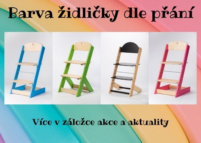 Barva židličky dle přání