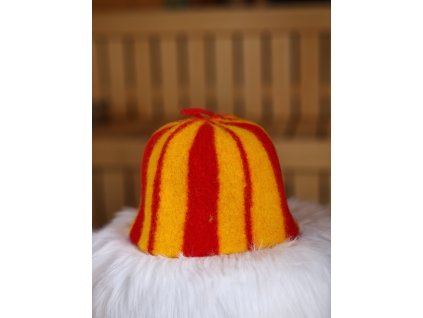Přírodní čepice / klobouk do sauny  - Různé varianty