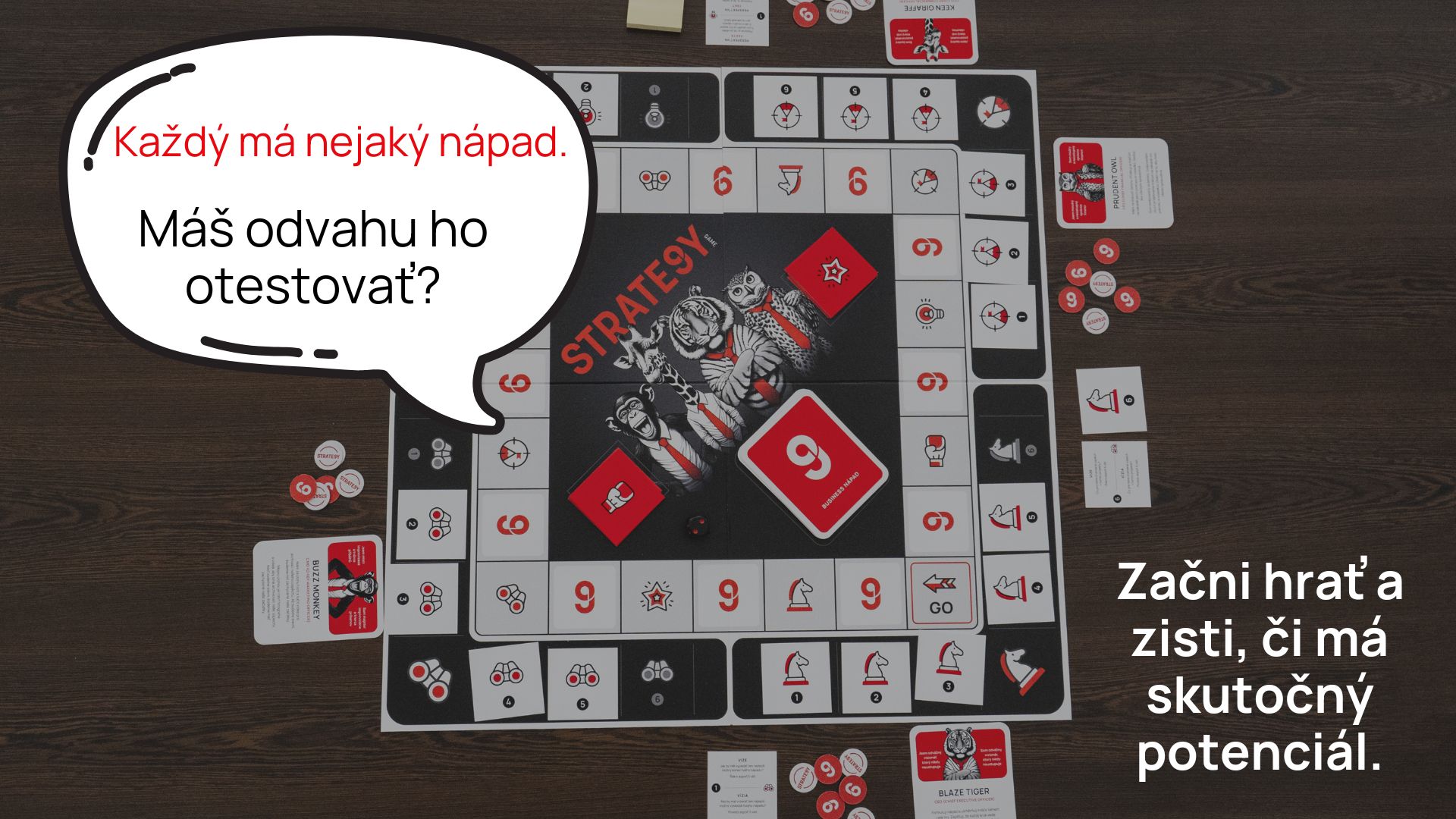 hra Strate9y- máš odvahu otestovat?