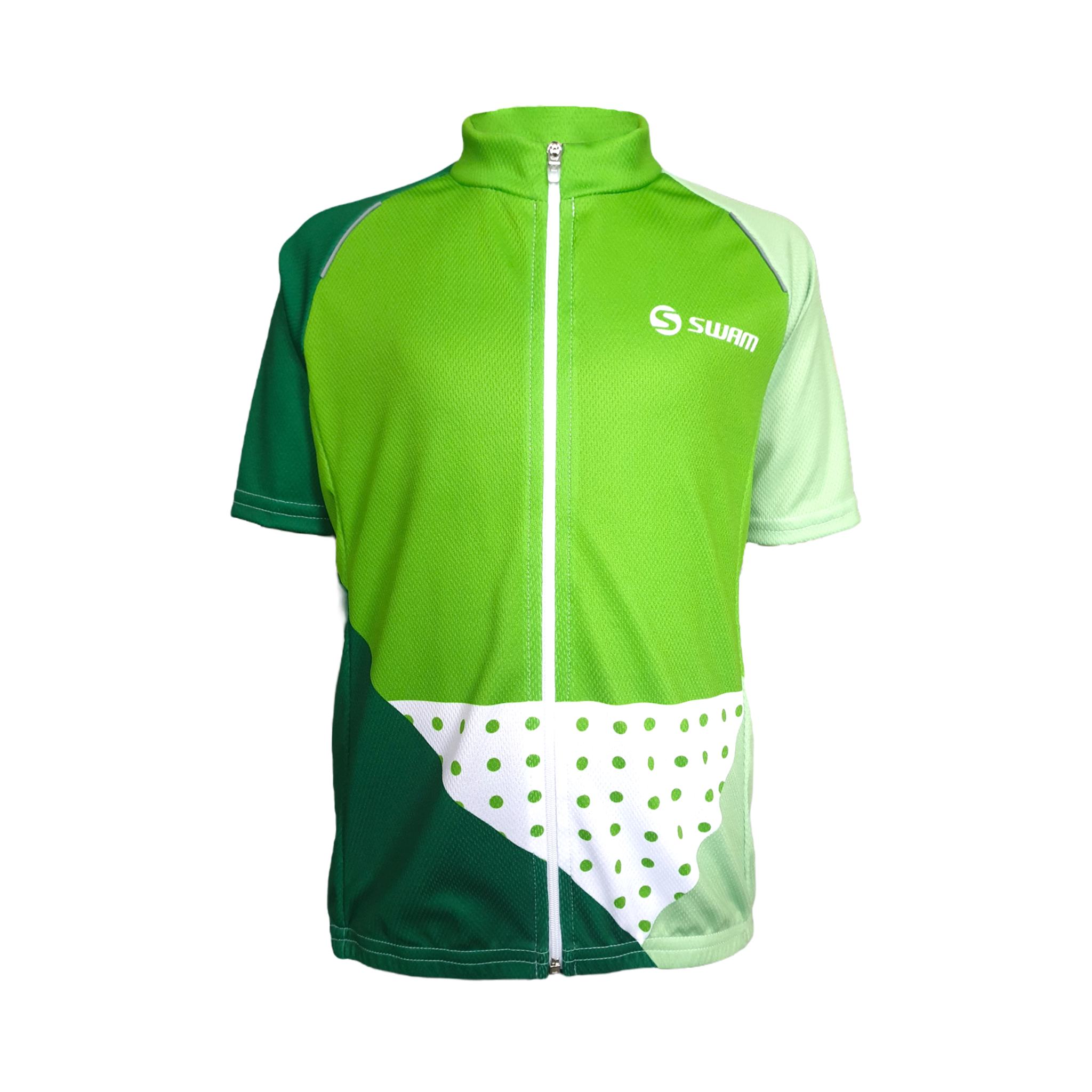 detsky-cyklisticky-dres-swam-hobby-kid-fun-zelena
