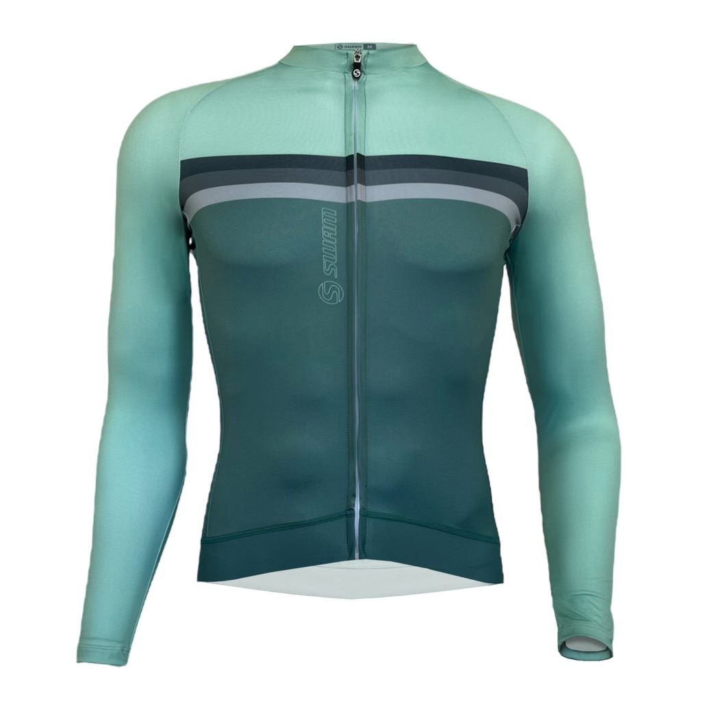 cyklisticky-dres-swam-spin-celadon-ls-unisex-zeleny