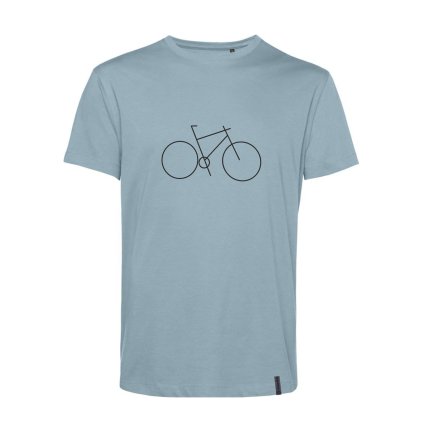 panske triko swam select two s motivem kolo modra