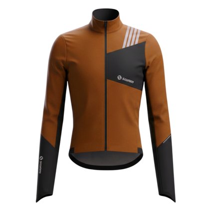 damska zimni cyklisticka bunda swam winter avero hneda 2