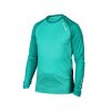volny freeride cyklisticky dres enduro skin pastel dlouhy rukav mintova unisex swam