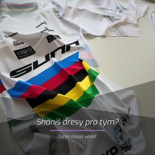 Cyklistický dres není jen tričko s logem. Je to výbava, ve které se vyhrává. 🏆 5 věcí, na které se ptej, než objednáš....